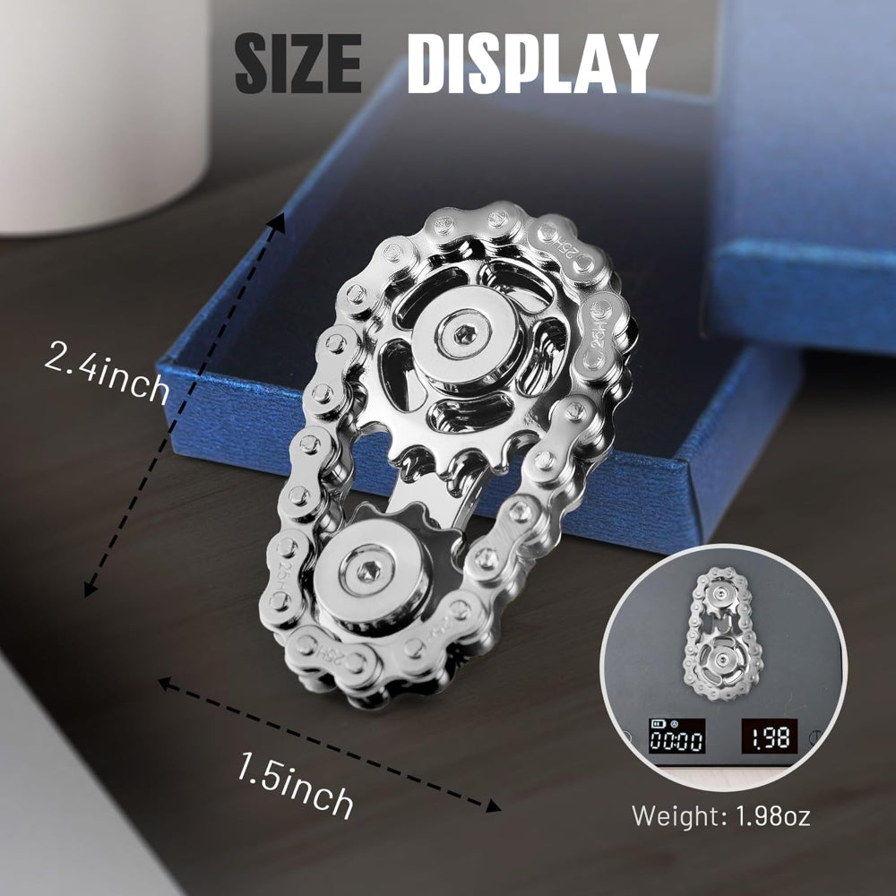 Metal Fidget Bike Chain Toy