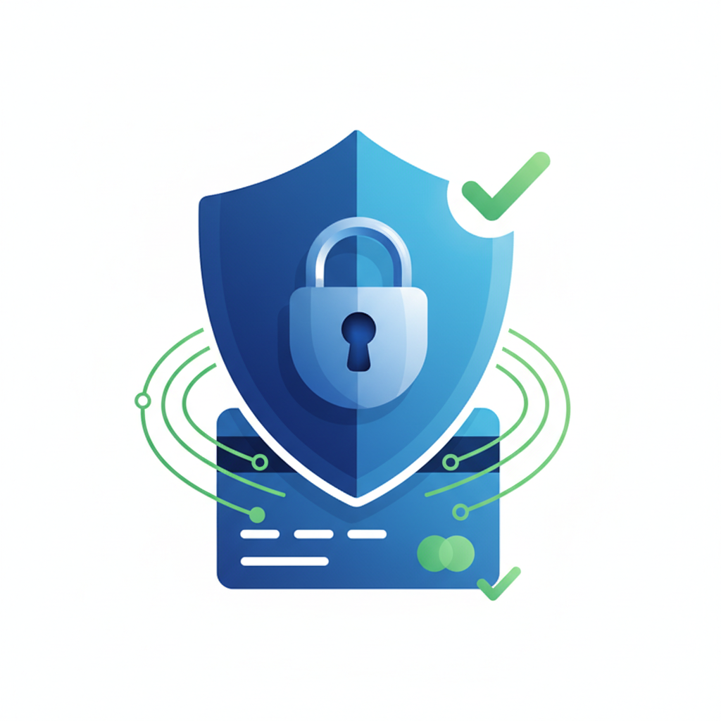 create a Secure Payment image. size square. don't include any text